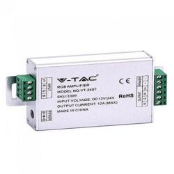 V-TAC Amplificator banda LED RGB 12/24VDC 12A 3 canale x4A V-TAC (SKU-3309) - habo