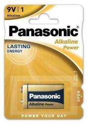 Panasonic baterie alcalina 9V 6LR61 Alkaline Power Bronze 6LR61APB/1BP (6LR61APB/1BP) - habo Baterii de unica folosinta