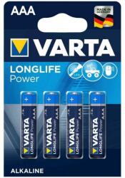 VARTA Baterii alcaline LR3 AAA Varta LongLife Power 4buc/blister (VARTA-4903/4B) - habo