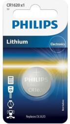 Philips Baterie lithium CR1620 blister 1buc PHILIPS (PH-CR1620/00B) Baterii de unica folosinta