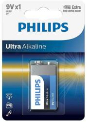 Philips Baterie ULTRA ALKALINA 9V blister 1buc PHILIPS (PH-6LR61E1B/1)