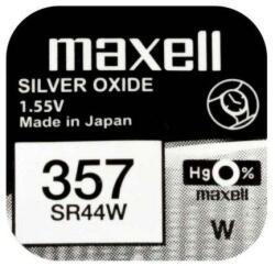 Maxell Baterie ceas Maxell SR44W V357 AG13 1.55V oxid de argint 1buc (357-MAXELL) - habo