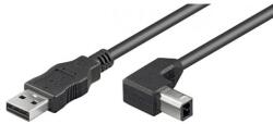 Goobay Cablu imprimanta USB 90 grade 3m cupru Goobay (68733) - habo