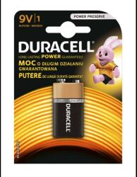 Duracell Baterie alcalina DURACELL 9V 6LR61 MN1604 (DURACELL 9V ALKALINE) - habo