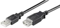 Goobay Cablu prelungitor USB 3m A tata la USB A mama cupru Goobay (93600) - habo