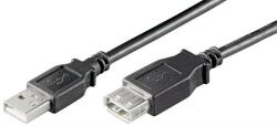 Goobay Cablu prelungitor USB A tata USB A mama 1.8m cupru USB 2.0 480Mbit/s Goobay (68903) - habo