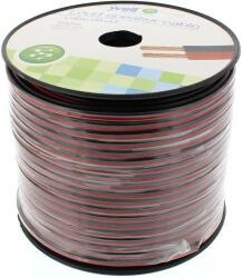 Well Cablu difuzor rosu/negru 2x1.50mm CCA Well LSP-CCA1.50BR-100-WL (LSP-CCA1.50BR-100-WL) - habo