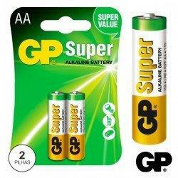GP Batteries Baterii AA R6 alcaline 2buc blister GP (GP15A-BL2) - habo