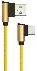 V-TAC Cablu USB Type C 1m DIAMOND EDITION auriu V-TAC (SKU-8640) - habo