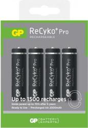 GP Batteries Set 4 acumulatori AA R6 GP NiMH Recyko+ Pro 2100mAh 4buc/blister (GP210AAHC-RCKP-BL4) - habo