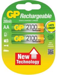 GP Batteries Set acumulatori GP R6 AA NiMH 2100mAh 1.2V LowSelfDischarge 2buc/blister (GP210AAHC-2UEC2) - habo