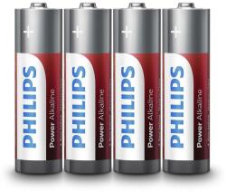 Philips Baterii POWER alkaline AA LR6 folie 4buc PHILIPS (PH-LR6P4F/10) - habo Baterii de unica folosinta