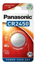 Panasonic Baterie Panasonic CR2450 Lithium 3V 24.5x5mm (CR-2450EL/1B) - habo