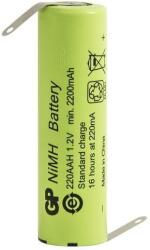 GP Batteries Acumulator industrial GP Ni-MH AA R6 13.9x48 mm 1.2V 2200mAh cu lamele sudate (2200MAH-GP) - habo