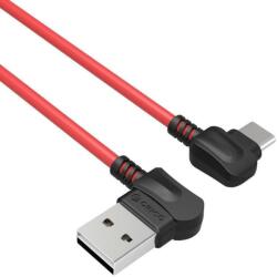 ORICO Cablu USB Type A 90 - Type C 90 rosu 2m Orico TCW-20 (TCW-20-RD) - habo
