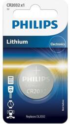 Philips Baterie lithium CR2032 blister 1buc PHILIPS (PH-CR2032/01B) - habo