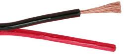 Delight Cablu difuzor 2x2.5mm OFC CCA rosu-negru transparent 1m NEXUS 20025 (20025) - habo