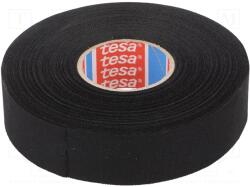 TESA Banda textila 19mm 15m Thk 300um negru 150 grade C TESA 51006-00030-00 (51006-00030-00)