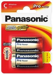 Panasonic baterii alcaline C (LR14) Pro Power 2buc LR14PPG/2BP (LR14PPG/2BP) - habo