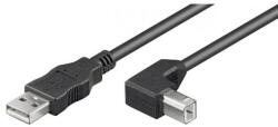 Goobay Cablu imprimanta USB 90 grade 5m cupru Goobay (95118) - habo