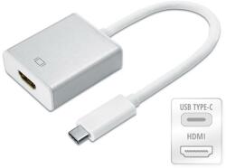 Cablu adaptor convertor semnal de la USB type C 3.1 tata la HDMI A mama Full HD 1920x1080P (028-127)