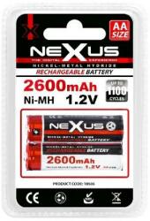 Nexus Set acumulatori AA HR06 Ni-Mh 1.2V 2600mA Nexus set 2buc (18506) - habo Baterie reincarcabila