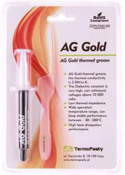 AG Termopasty Pasta termoconductoare pe baza de aur AG Gold 2.8 W/m. K. 3grame AG TermoPasty (AGT-106) - habo