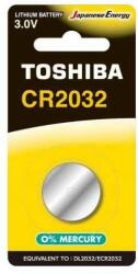 Toshiba Baterie TOSHIBA CR2032 Lithium 3V (CR2032 BP-1C) - habo