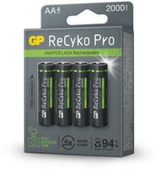 GP Batteries Acumulatori AA R6 GP NiMH Recyko Pro Fast Flash 2000mAh 4buc GP210AAHCF-2APCEB4 (GP210AAHCF-2APCEB4) - habo