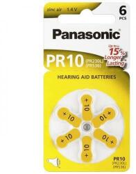 Panasonic Baterii aparate auditive zinc-air V10 HA10 PR10 PR70 Panasonic 6buc (V10 Panasonic) - habo Baterii de unica folosinta