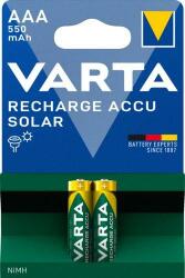 VARTA Acumulatori SOLAR R3 AAA Ni-MH 550mAh 1.2V 2buc/blister Varta 56733 (56733) - habo Baterie reincarcabila