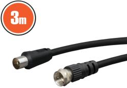  Cablu coaxial F tata coaxial la tata F 3m (20175)