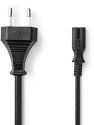 Nedis Cablu alimentare Euro tata - IEC-320-C7 3m negru Nedis (PCGP11040BK30)