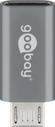 Goobay Adaptor USB Type C mama la micro USB 2.0 Tip B tata gri Goobay (55553) - habo