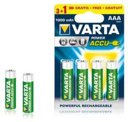 VARTA Set acumulatori AAA 1000mAh Varta 4buc (BAT0254) - habo Baterie reincarcabila