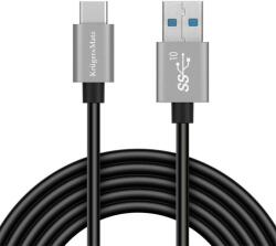 Krüger&Matz Cablu USB 3.0 - USB TYPE C 0.5m Kruger&Matz (KM1262) - habo