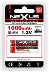 Nexus Set acumulatori micro AAA HR03 Ni-Mh 1.2V 1000mAh 2buc Nexus (18509) - habo