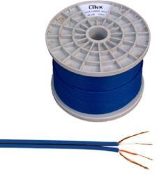 Cabletech Cablu 2x RCA 4mm albastru Cabletech KAB0208 (KAB0208) - habo