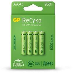 GP Batteries Set acumulatori R3 AAA NiMH 950mAh 4buc GP ReCkyo GP100AAAHCE-2EB4 (GP100AAAHCE-2EB4) - habo Baterie reincarcabila