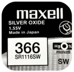 Maxell Baterie ceas Maxell SR1116SW V366 S35 1.55V oxid de argint 1buc (366-MAXELL) - habo