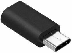 Adaptor micro USB mama - USB Type C tata negru (GSM1001B)
