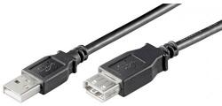 Goobay Cablu prelungitor USB 0.3m A tata la USB A mama cupru Goobay (68622) - habo