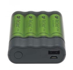 GP Batteries Acumulator portabil powerbank GP Charge Anyway 4x 2700mAh NiMh (GPACCX411004) - habo