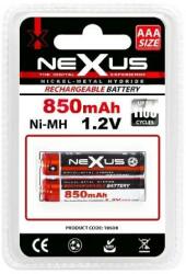 Nexus Set acumulatori micro AAA HR03 Ni-Mh 1.2V 850mAh 2buc Nexus (18508) - habo