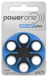 power one Baterii auditive P675 implant plus Power One 6buc (P675 IMPLANT PLUS) - habo