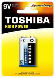 Toshiba Baterie Toshiba 9V alcalina blister 1buc (ALK 9V BL1) - habo