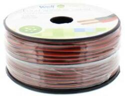 Well Cablu difuzor rosu/negru OFC cupru 2x0.35mm Well LSP-OFC0.35BR-100-WL (LSP-OFC0.35BR-100-WL) - habo