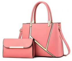 CHARON Дамска Чанта и портфейл Charon Madeline, Разлчини цветове, Пепел от рози (KD-68-ROSE-ASHES)