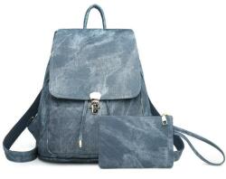 CHARON Дамска Раница и портфейл Charon Maribelle, Синя, Различни цветове (ZYBP012-BLUE)