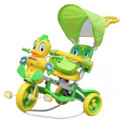 Playhouse Tricicleta pentru copii Ratusca, verde (5903864909654)